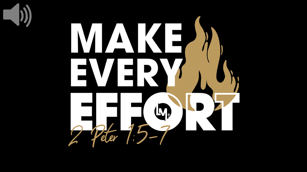 AUDIO: What Fills Us Forms Us | Pastor Brad Blakeley | Make Every Effort (Week 3) episode artwork