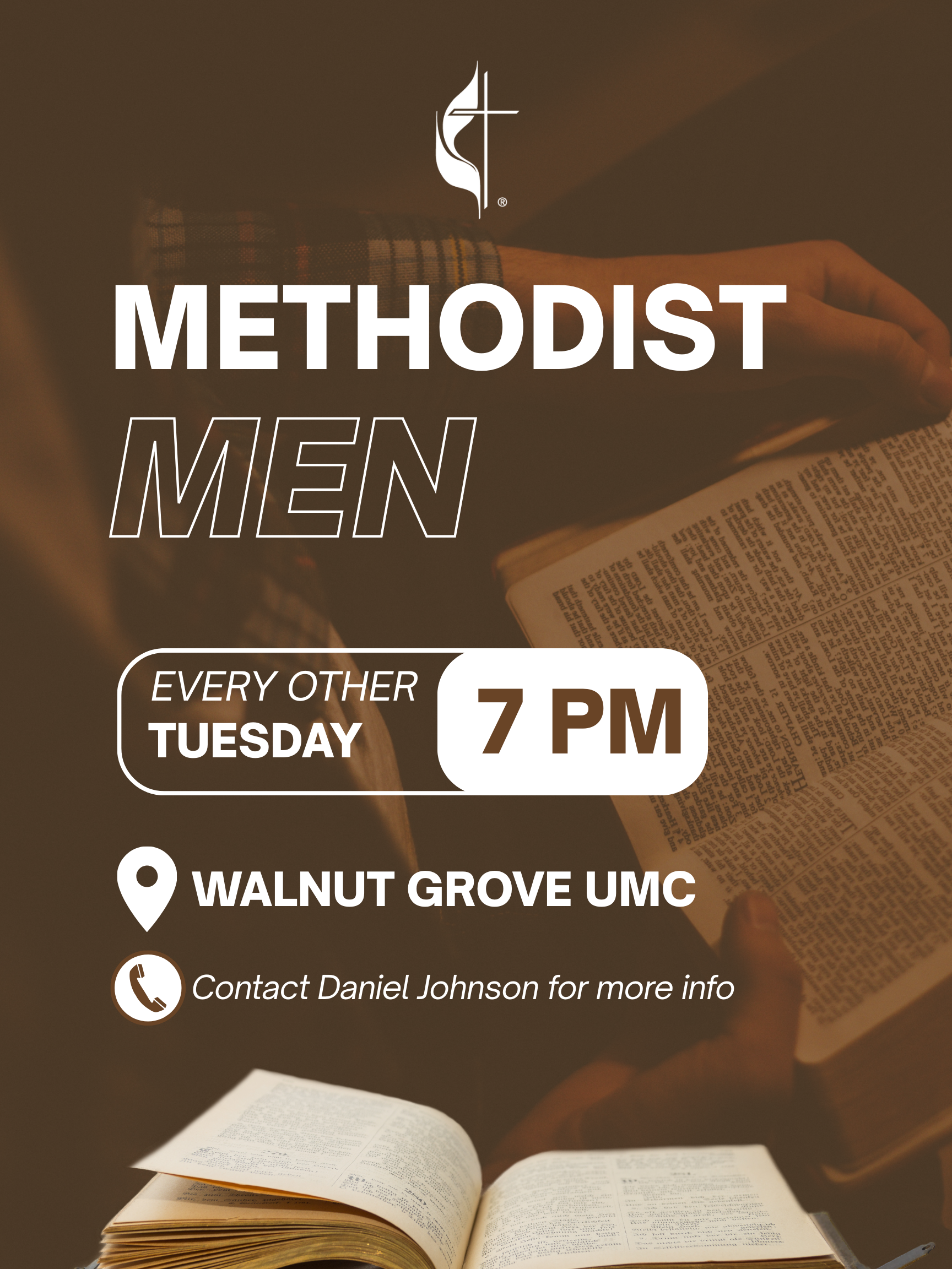 Methodist Flyer Methodist Men - Walnut Grove United Methodist Church