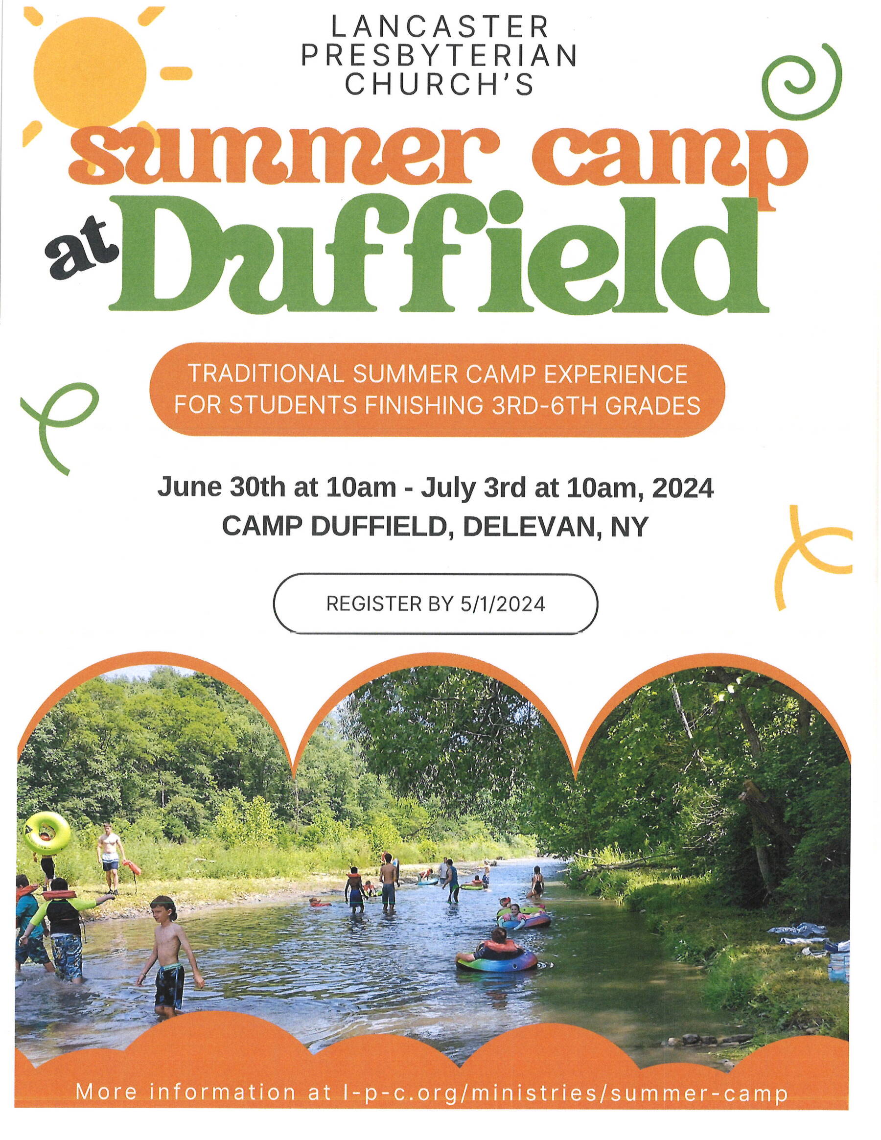 Summer Camp - Lancaster Presbyterian Church