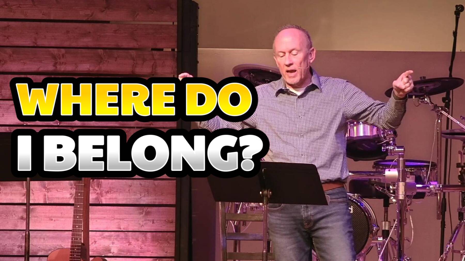 Where Do I Belong?  Free To Grow wk 3: Free to be Children | 4/27/25 episode artwork