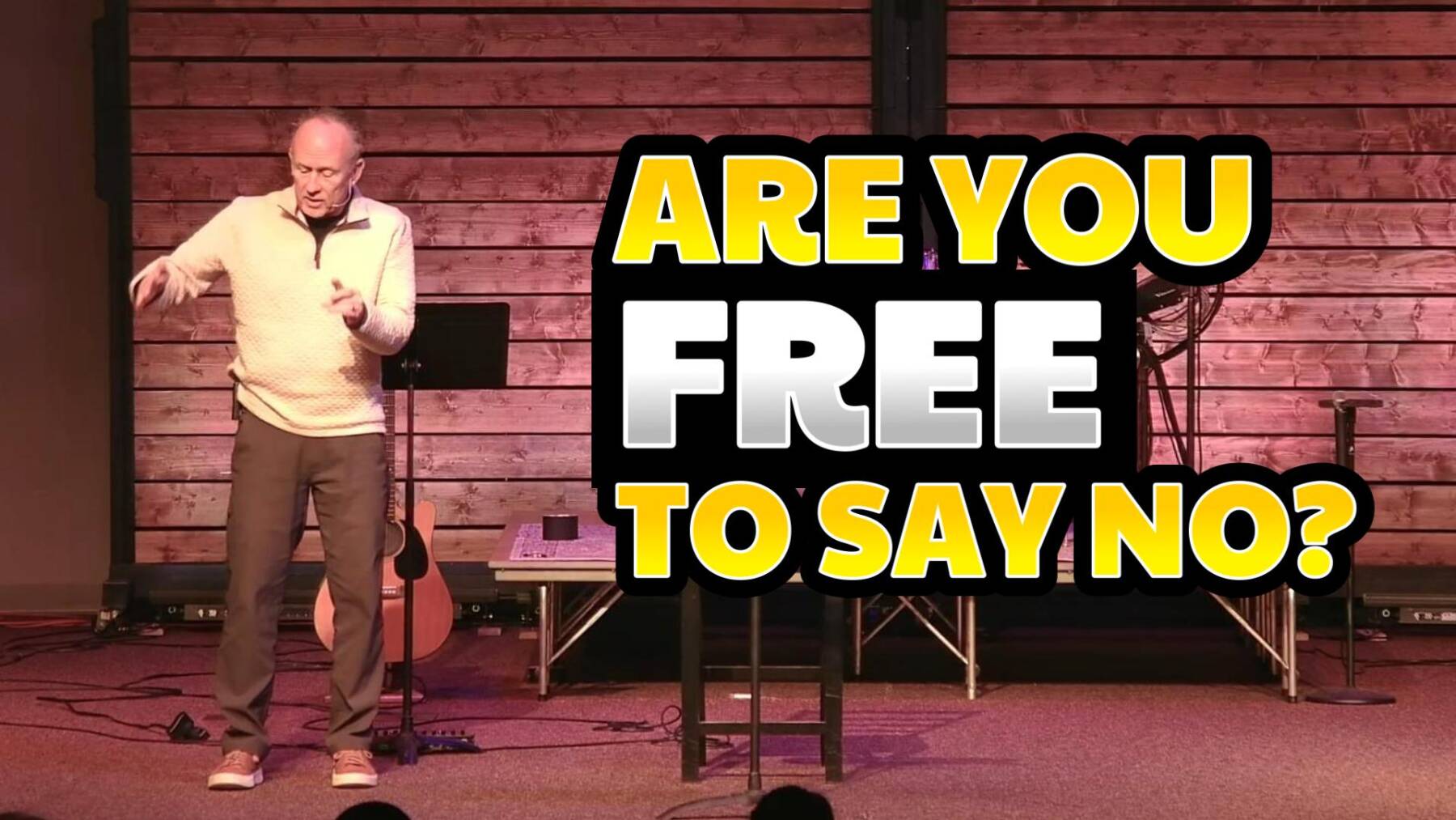 Are You Free To Say No?  Free to Grow wk 4: Free to Say No | 5/4/24 episode artwork