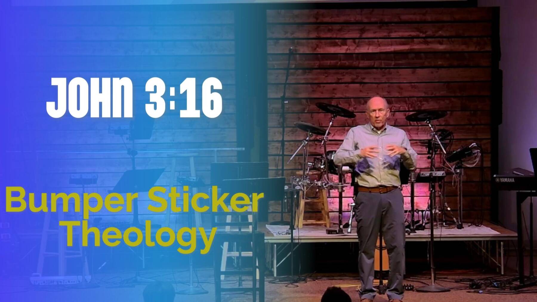 Bumper Sticker Theology: John 3:16 | 8/23/2026 episode artwork