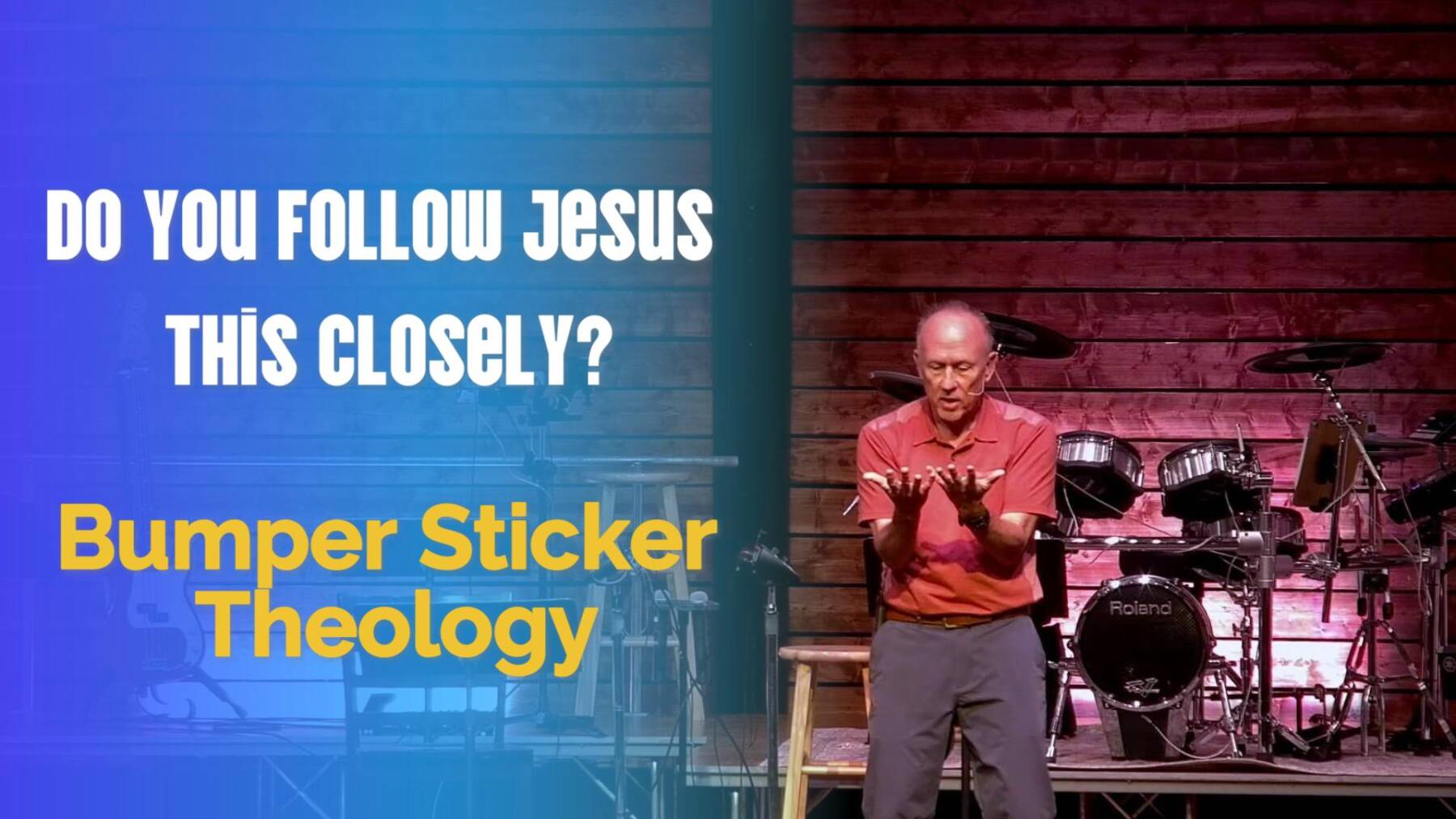 Bumper Sticker Theology: Do you Follow Jesus this Closely? | 7/12/2026 episode artwork
