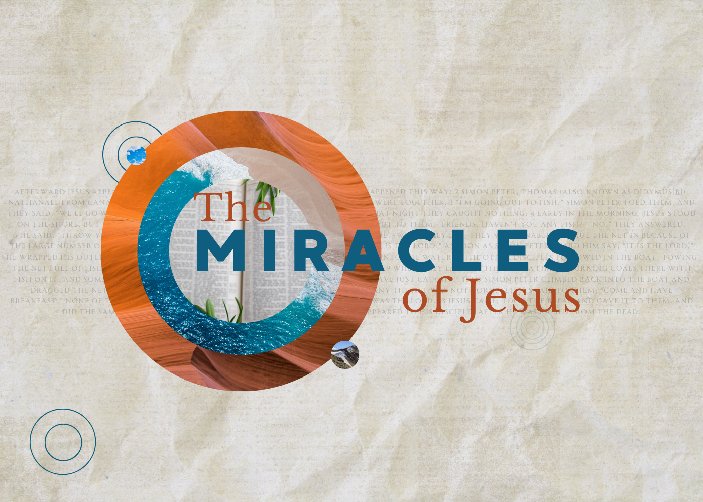 Scripture Cascade Oct. 27th - Miracles of Jesus, Blind Bartimaeus - Cascade Covenant Church