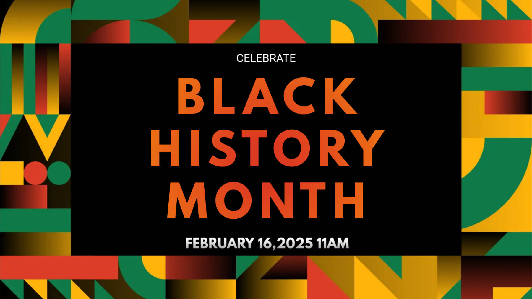 Black History Presentation 