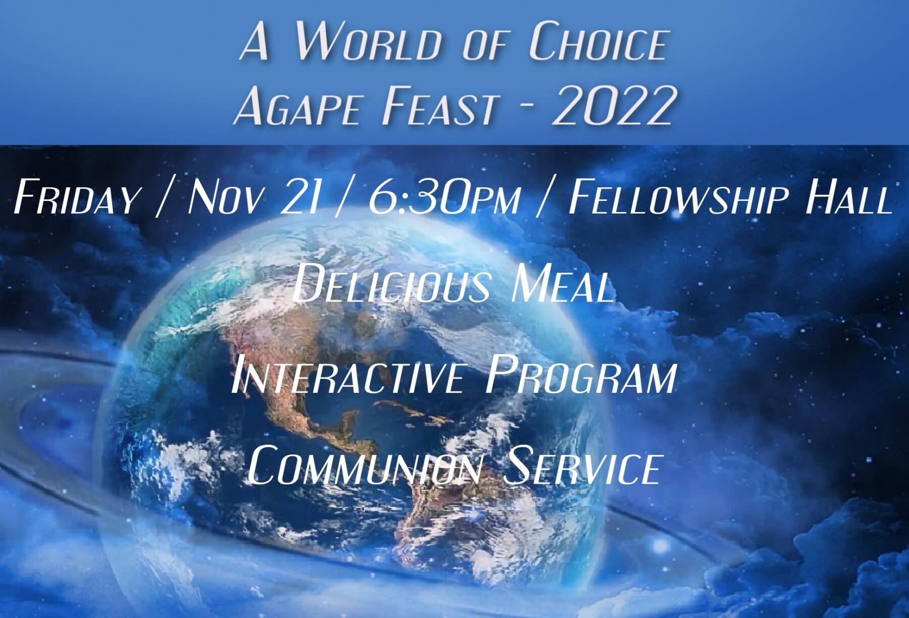 Agape Feast