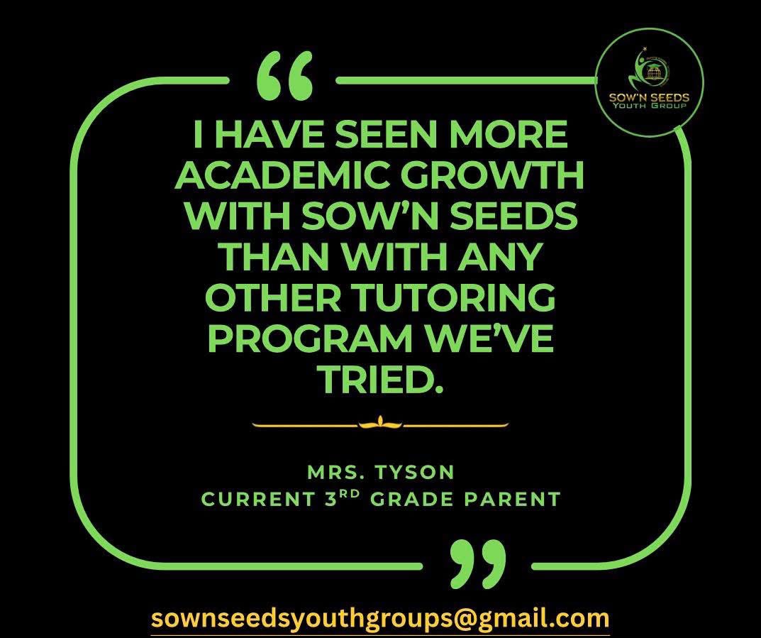 Sow'N Seeds family testimonial