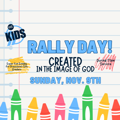 Kid's Rally Day - Faith Christian Center