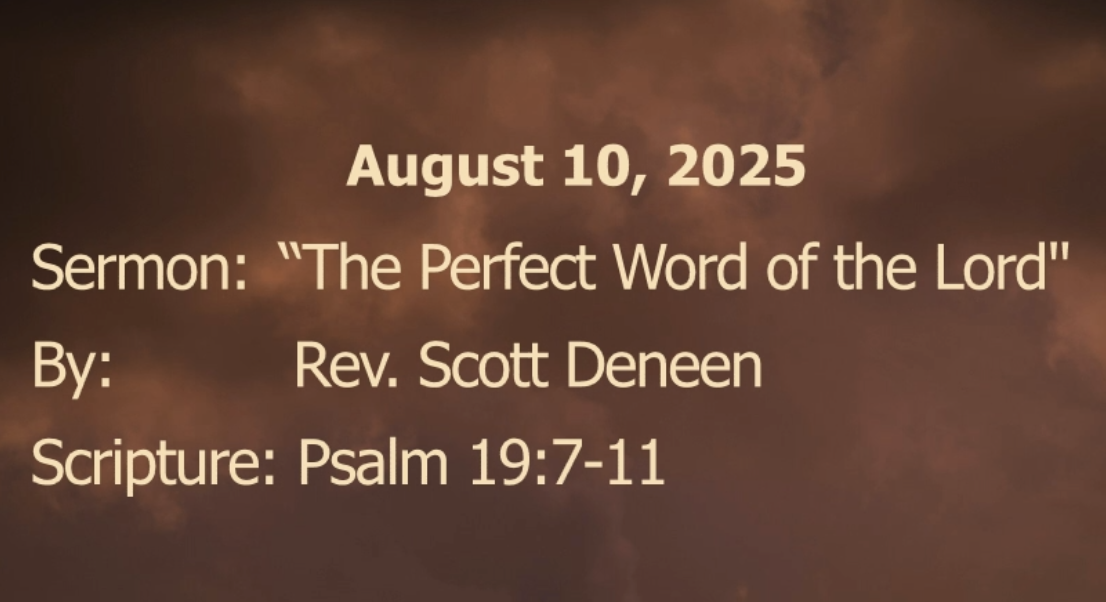 Harvest Church Sunday Sermon – 10 August 2025 - Harvest Church