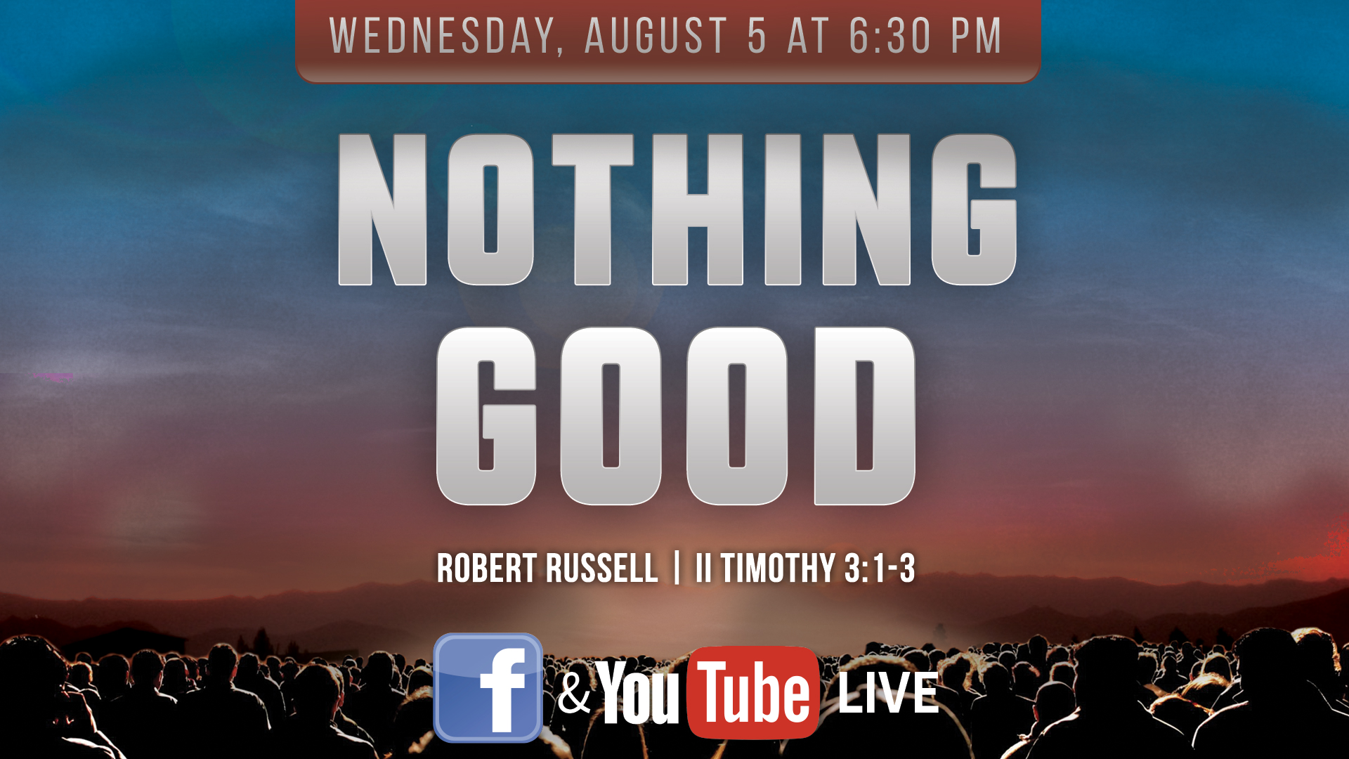 Wednesday Online "Nothing Good" from Signs of the Times Series