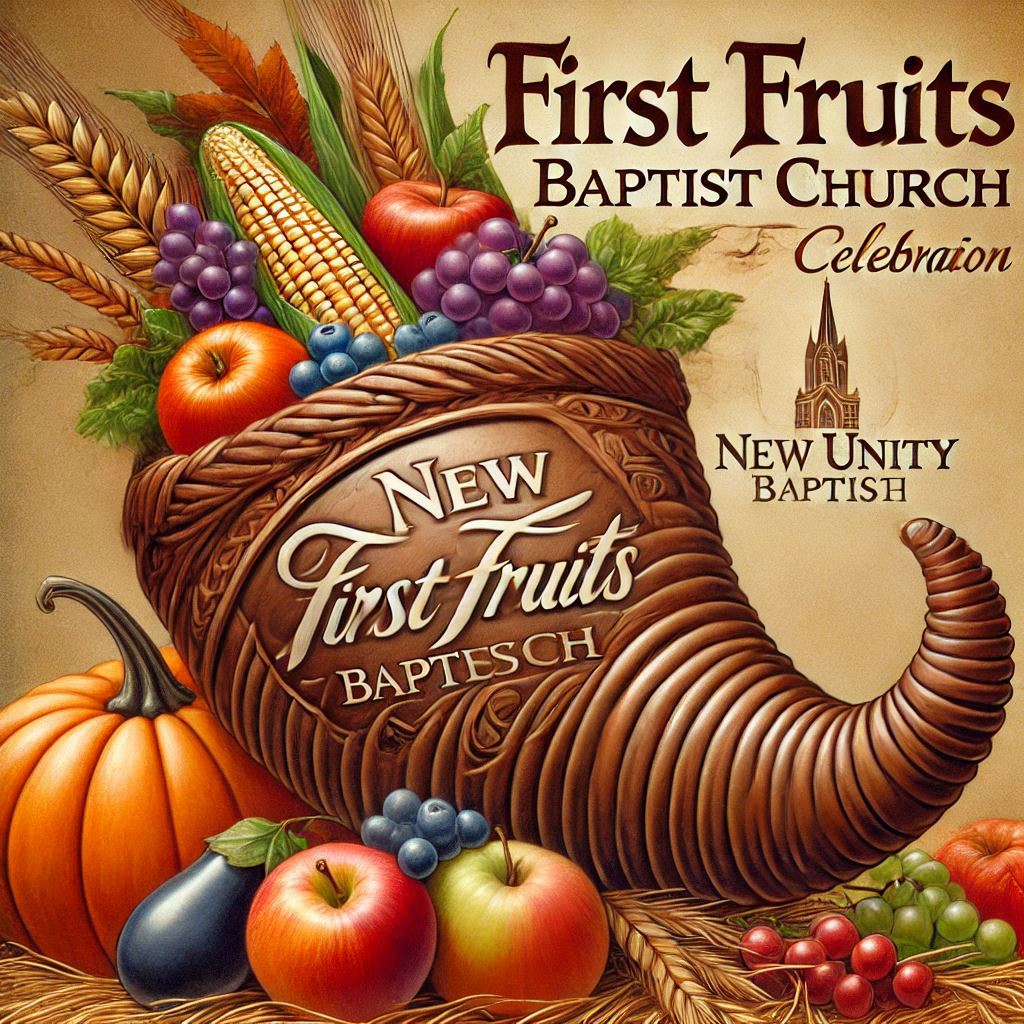 Annual First Fruits Service Celebration!