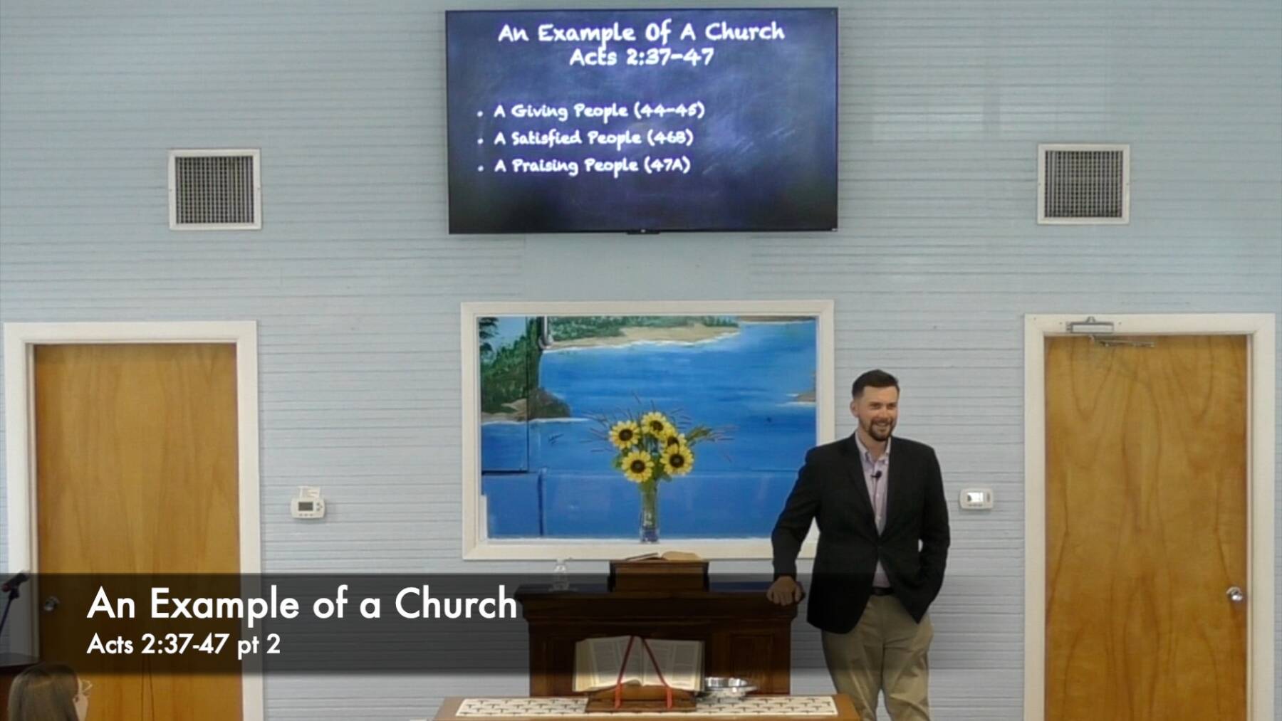 An Example Of A Church - Pine Grove Baptist Church