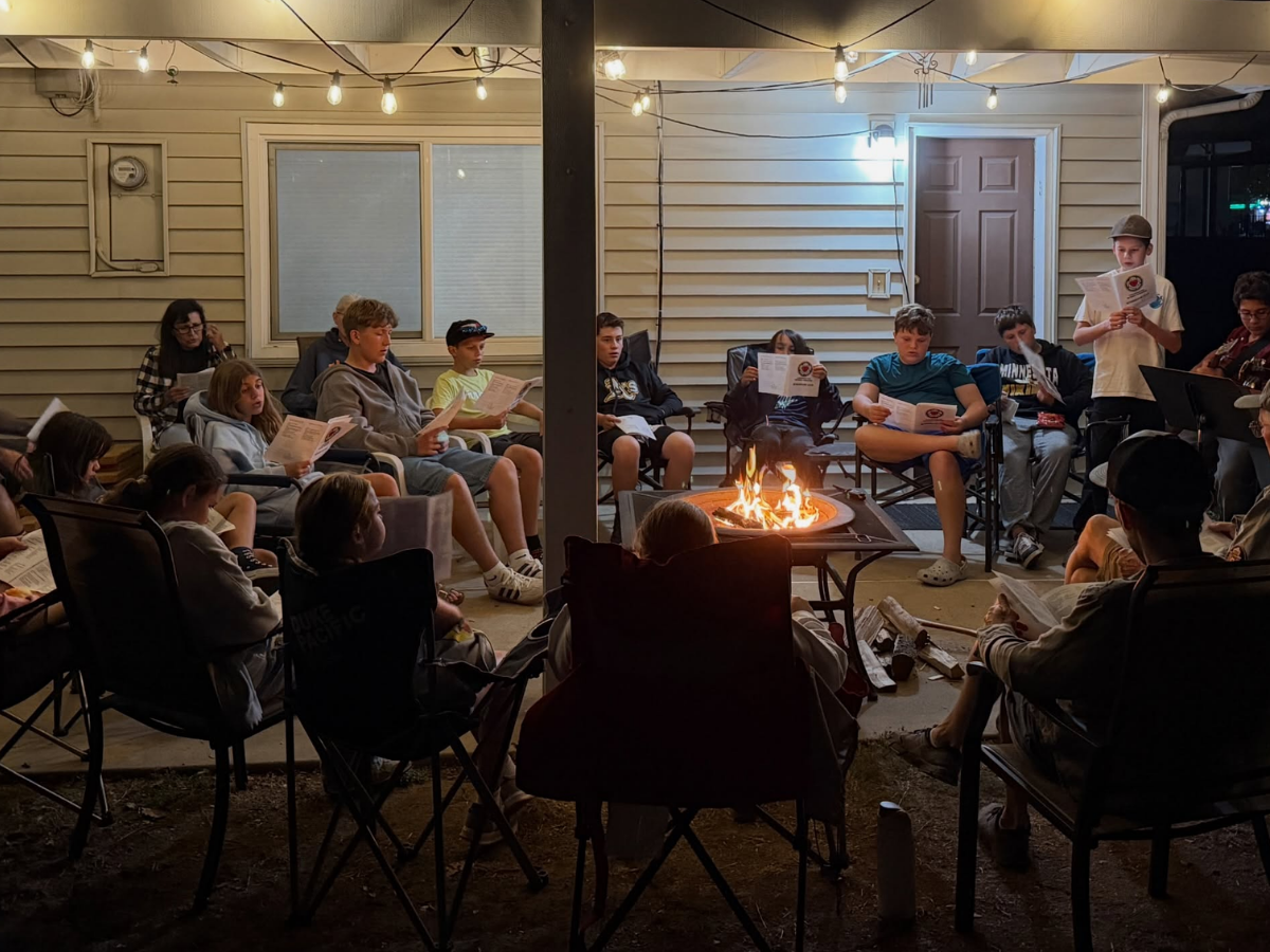 Youth ministry gathering at Christ Lutheran